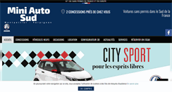 Desktop Screenshot of mini-auto-sud.com